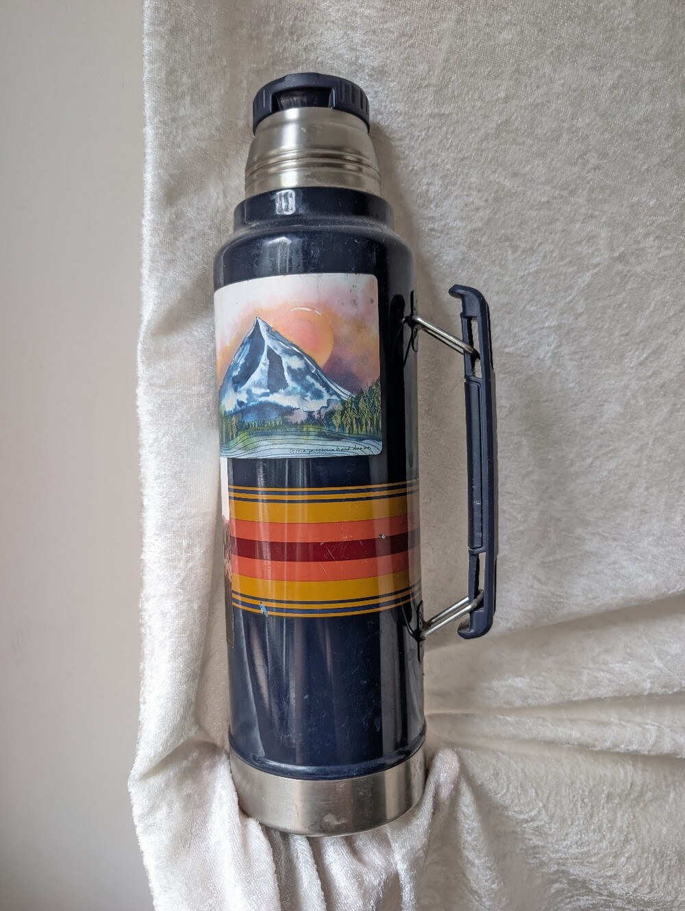 Pendleton Alaska Stickers Stanley 1.5Q Pre loved
